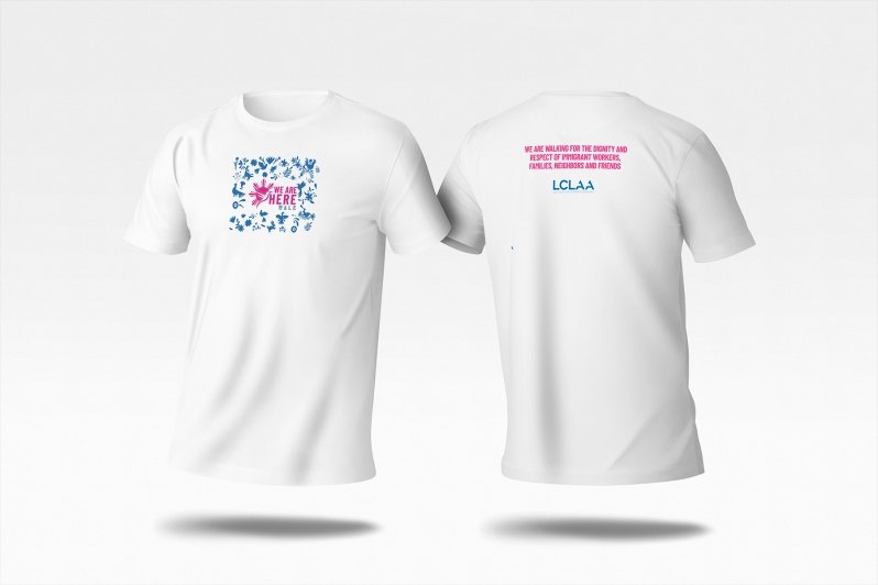 We Are Here Walk T-Shirt